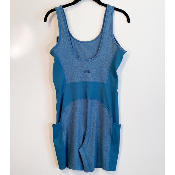 The North Face NWT Dune Sky Onsie Blue Coral Heather - Picture 5 of 8